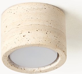 Faretti da soffitto in travertino Gema