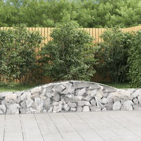 Cesti Gabbioni Ad Arco 10 Pz 400x30x40/60 Cm Ferro Zincato /