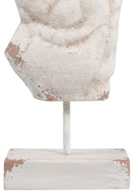 Scultura Busto 38 x 16 x 68 cm Bianco