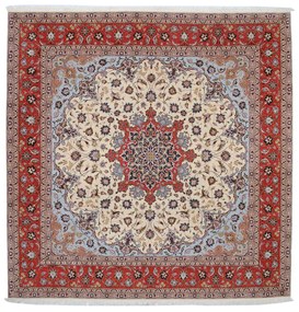 Tabriz Tappeto persiano 250x250 Beige (Iran) Annodato A Mano