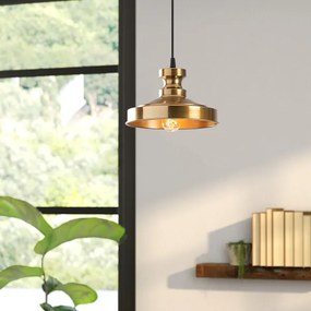 Lampadario su corda BERCESTE 1xE27/40W/230V oro