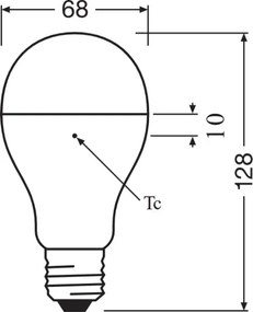 Lampadina LED E27/19W/230V 6500K - Osram