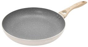 Padella 30 cm scritta taupe Cooking Therapy