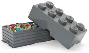Scatola portaoggetti per bambini grigio scuro Rettangolo - LEGO®