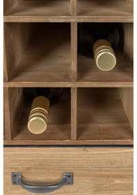 Armadio per vini in legno di abete Edgar - White Label