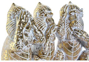 Statua Decorativa DKD Home Decor Resina Scimmia (21 x 11 x 16.2 cm)