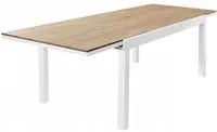 Tavolo da giardino allungabile 200 300x74x95 cm - bianco