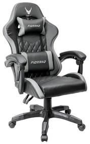 Sedia gaming FIORANO nero/grigio
