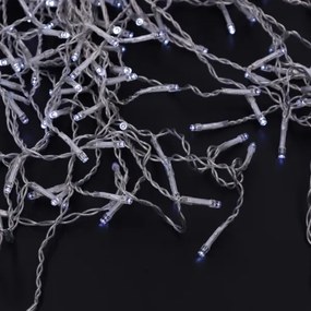 Brilagi - Catena luminosa natalizia da esterno 200xLED/8 funzioni 13m IP44 bianco freddo