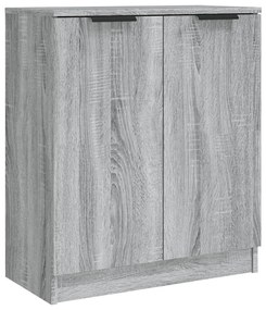 Credenza grigio sonoma 60x30x70 cm in legno multistrato