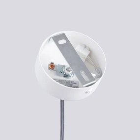 Sollux SL.1686 - Lampadario a sospensione con filo LAMI 1xGU10/10W/230V bianco