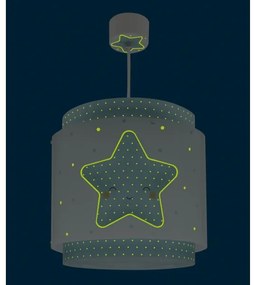 Dalber 76012T - Lampadario per bambini BABY DREAMS 1xE27/15W/230V blu