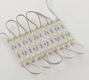 Kit 20 moduli led insign dc12v in policarbonato led smd 5050 1,2w 1...