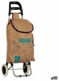 Carrello Organic Marrone 3,3 L 36 x 95 x 35 cm (10 Unità)