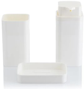 Set da bagno SIERRA 5 pz bianco