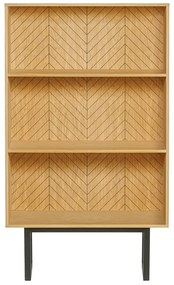 Libreria in rovere 90x150 cm Camden Herringbone - Woodman