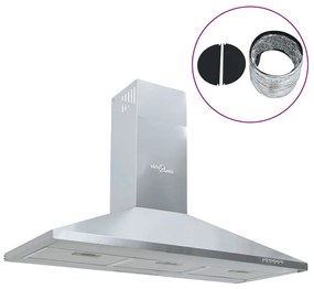 Cappa Da Cucina 90 Cm İn Acciaio Inox /