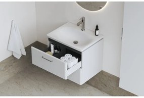 Ravak XJX01260000 - Lavabo da incasso BALANCE 60x46,5 cm ceramica/bianco
