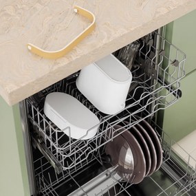 Bidone per l'umido bianco 4 l Bellwood – Umbra