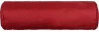 Cuscino poggiatesta a rullo rosso 18x50 cm idrorepellente