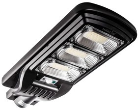 Lampada stradale solare LED con sensore LED/180W/6V 6500K IP65 + telecomando