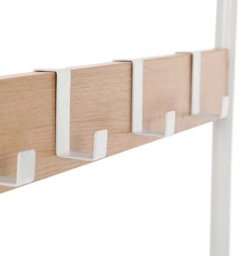 Appendiabiti a piantana NAVOR marrone/bianco