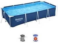 Piscina fuori terra 400x211x81 cm Steel Pro Frame Bestway