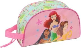 Necessaire da Viaggio Disney Princess Bloom Verde Rosa 26 x 16 x 9 cm