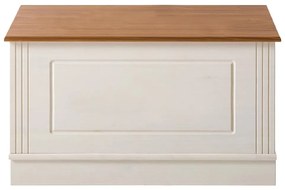 Cassapanca in legno di pino bianco 80x45 cm Anita - Støraa