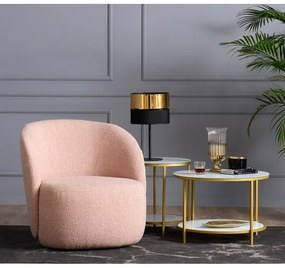 Lampada da tavolo HILTON 1xE27/25W/230V ottone/nero