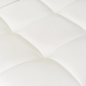 Sgabelli da bar bianchi ad altezza regolabile in similpelle in set di 2 (altezza seduta 93 cm) - Casa Selección