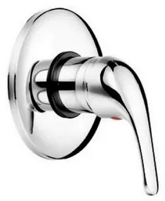 Miscelatore doccia a incasso in ottone cromo Fast
