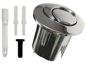 JIKA H8913630000001 - Pulsante di scarico DUAL LYRA/DEEP cromo lucido