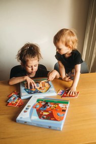 Gioco di incastro su tre livelli - In fattoria