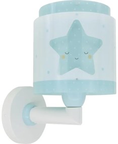 Dalber 76019T - Applique per bambini BABY DREAMS 1xE27/15W/230V blu
