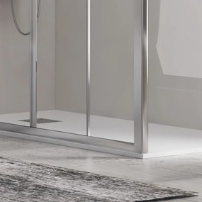 Box doccia 190x80 doppio scorrevole altezza 180cm | KAM-KNF6000S - KAMALU