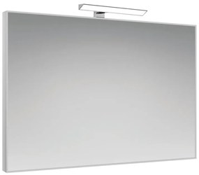 Specchio con illuminazione integrata bagno rettangolare Frame L 70 x H 70 x P 2.5 cm