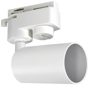 Faretto per sistema a binario LAMIA 1xGU10/30W/230V bianco