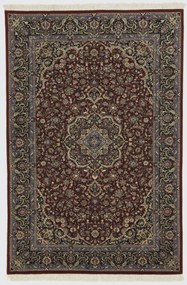 Isfahan Tappeto 160 x 100 (Iran) Annodato A Mano