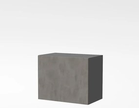 Pensile One cappa grigio ossido L 60 x H 48 x P 37 cm