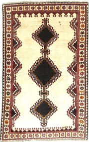 Shiraz Tappeto persiano 130x210 Beige (Iran) Annodato A Mano