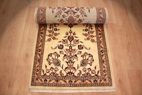 Sarouk Tappeto persiano 410x90 (Iran) Annodato A Mano