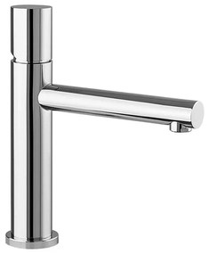 Miscelatore lavabo cromo senza leva in acciaio inox Gemini