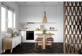 Tavolo da pranzo pieghevole in rovere 76x28 cm Papillon - TemaHome