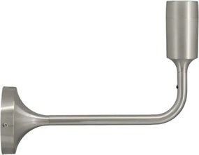 Lampada da parete argentata in metallo senza paralume Santé – UMAGE