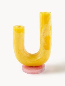 Vaso fatto a mano effetto marmo Como, alt. 20 cm