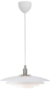Nordlux - Lampadario a sospensione con filo BRETAGNE 1xG9/25W/230V bianco