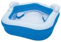 piscina family fun a pentagono gonfiabile +6 anni - cm.213x206x69 - kg.4,9 - lt.575 (art.54153) fer379984