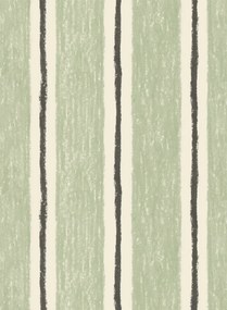 Sandberg Carta da parati Albin - Light Green