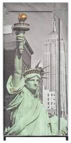 Armadio new york 75x45x160 cm in tessuto